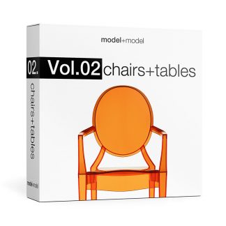 ModelplusModel Volume 02 Chairs+tables