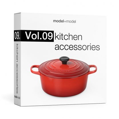 ModelplusModel Volume 09 Kitchen Accessories